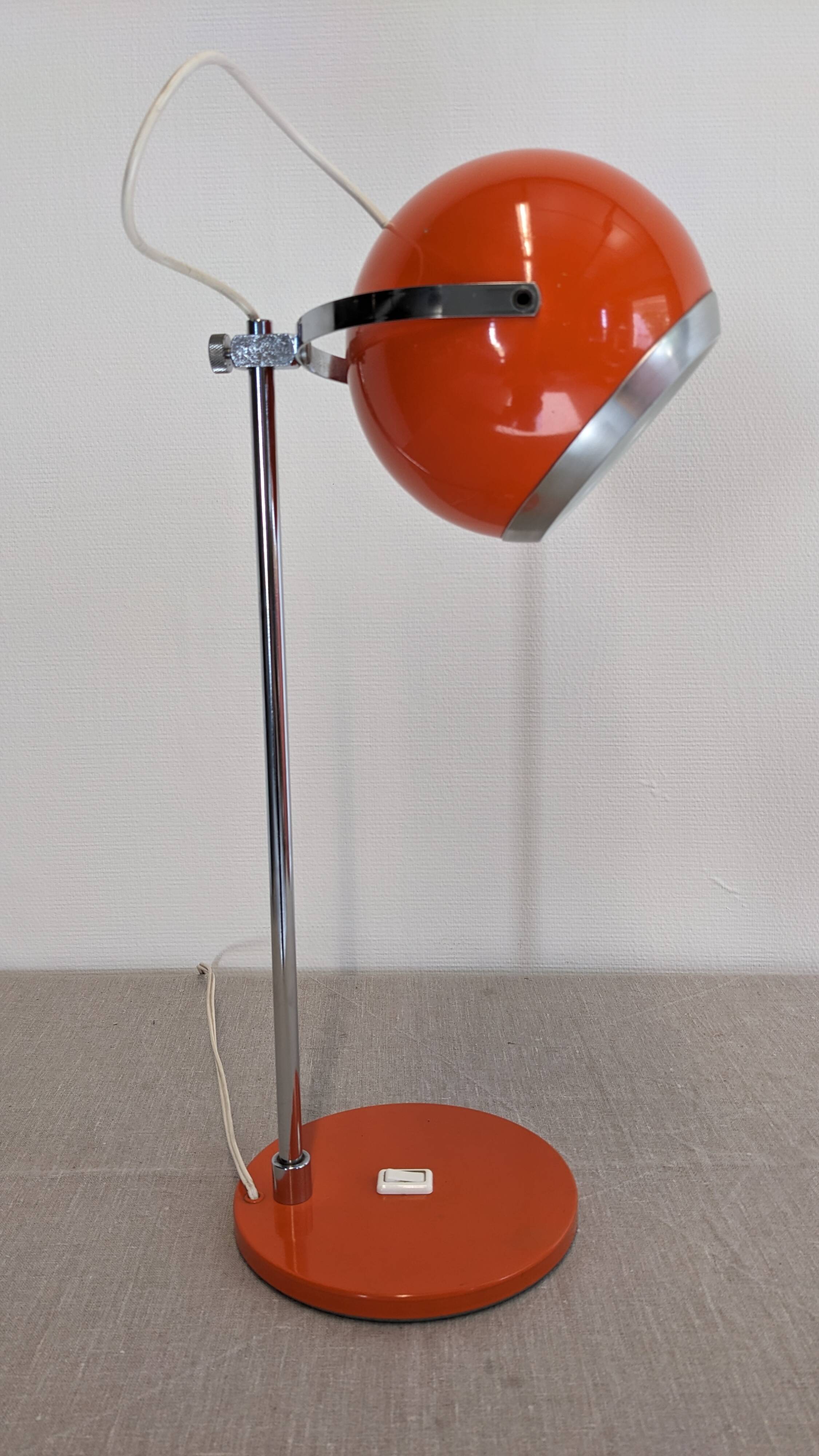 Space Age "Eye Ball" Lamp, 60s-70s