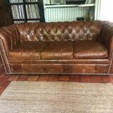Vintage leather sofa