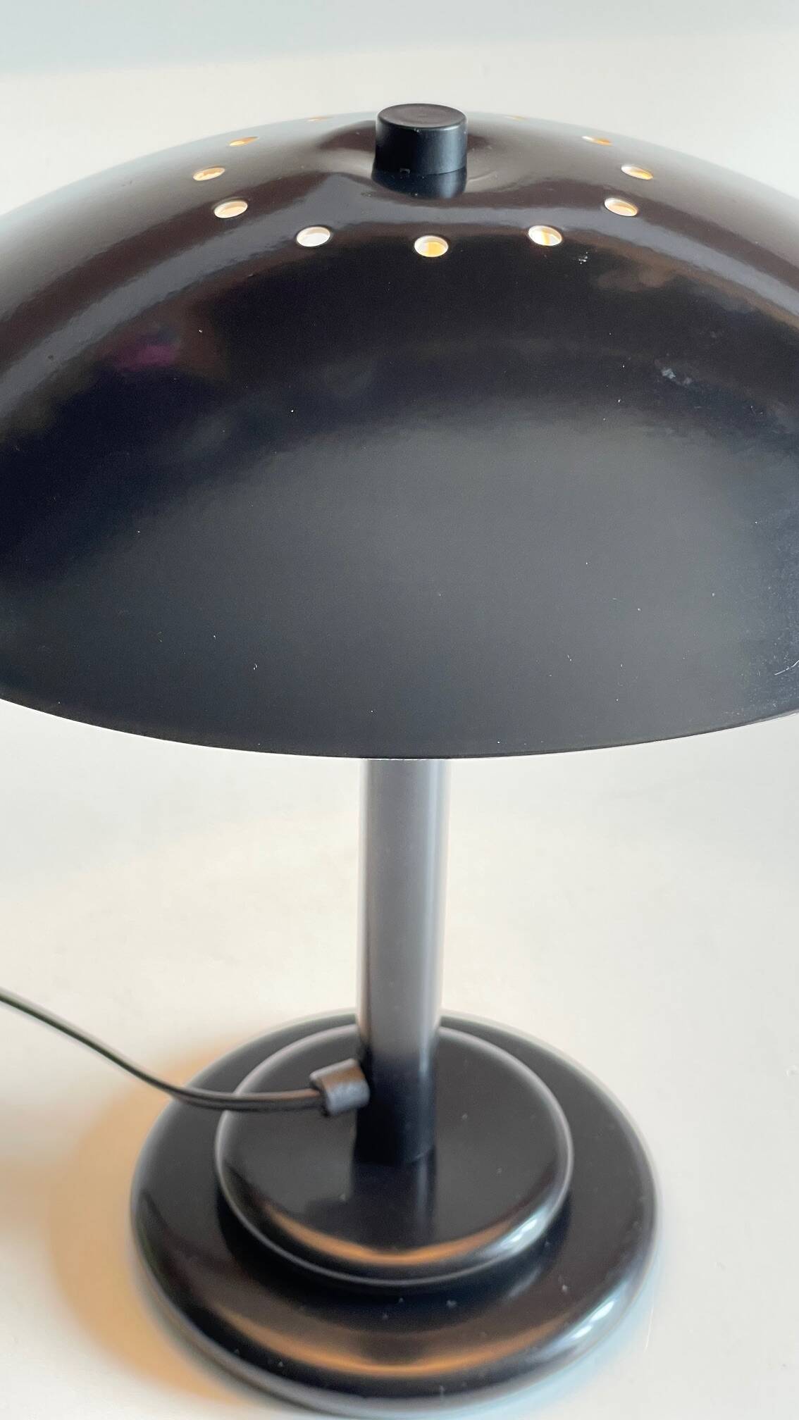 Vintage steel desk lamp by Aluminor