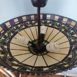 Vintage Tiffany style ceiling lamp