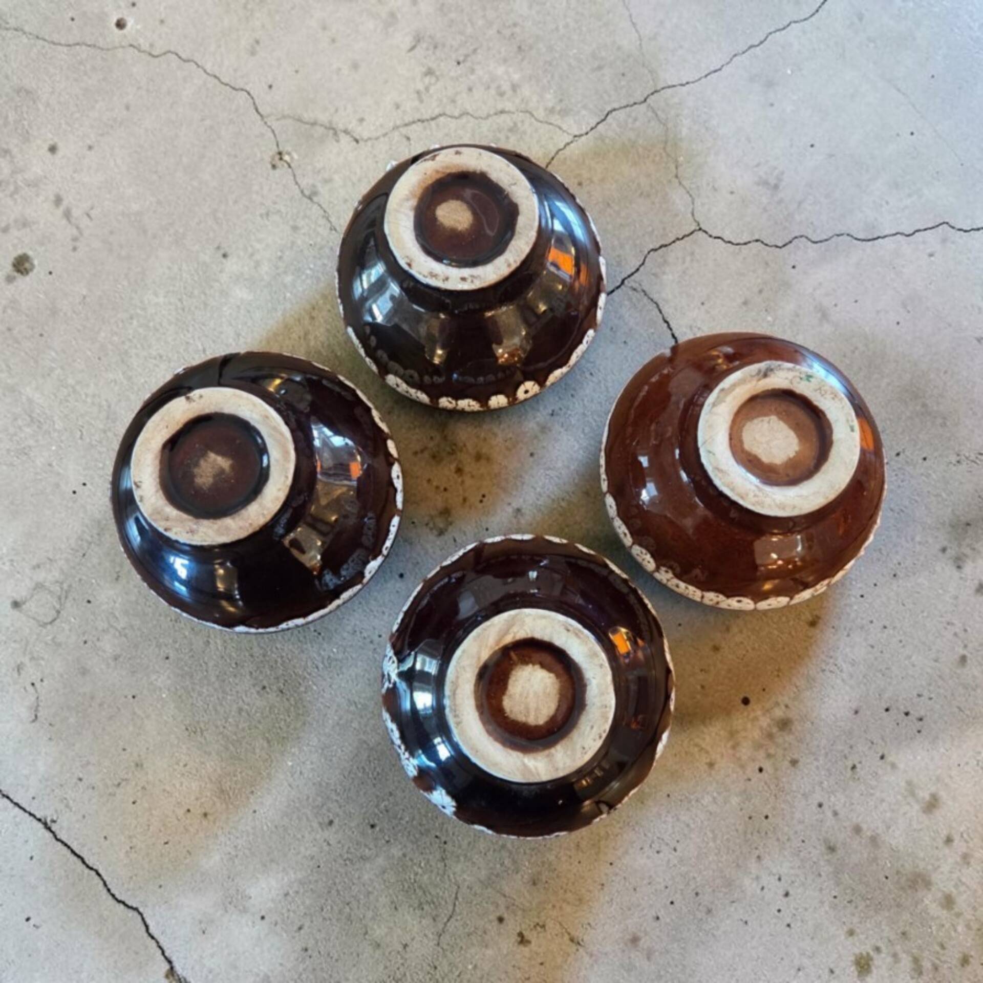 Lot of 4 ceramic bowls