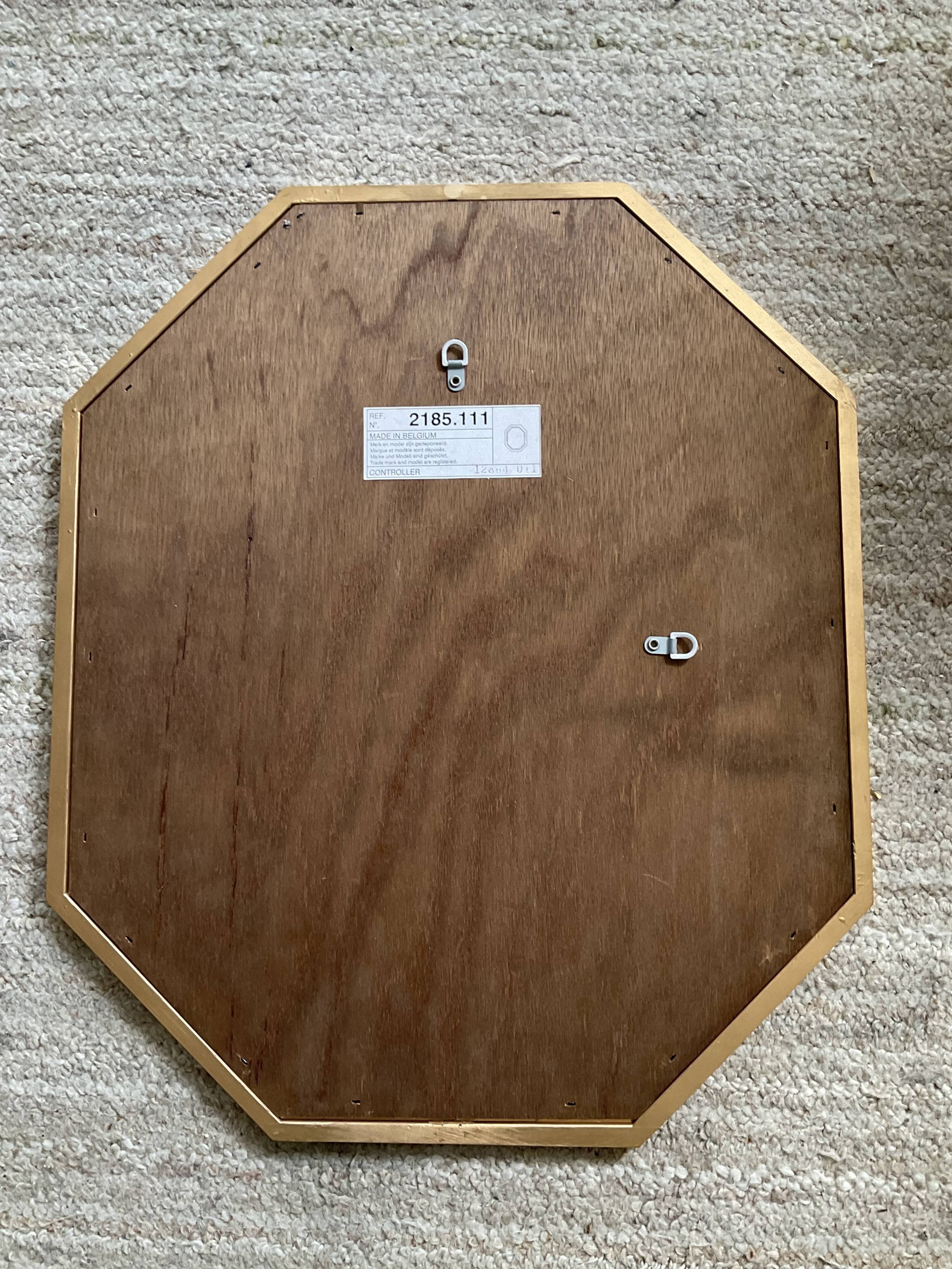 Vintage Deknudt mirror in gilded wood from the 70s