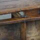 Antique French dining table from the late 18th century