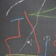 Joan miro: bird in the night - original signed stencil