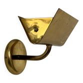 Vintage brass wall light, France, 1970.