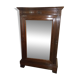 Rosewood mirrored wardrobe, circa 1850