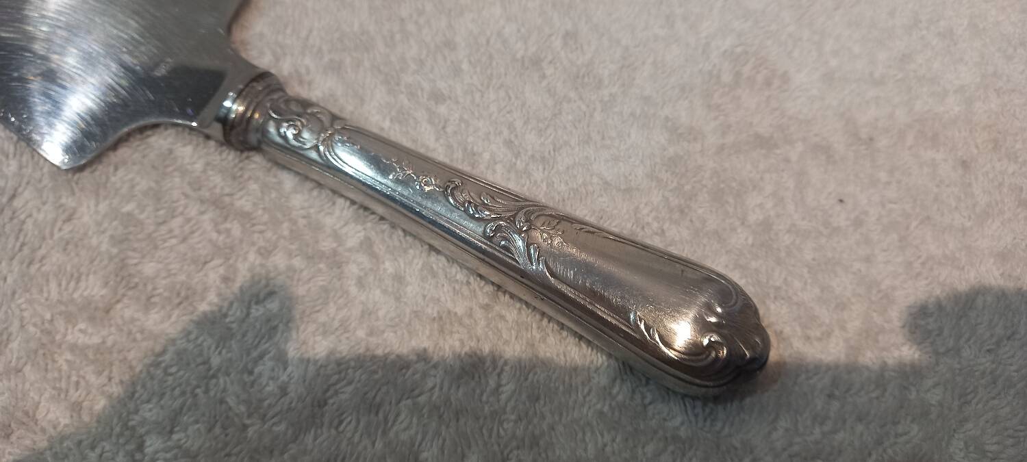 Ercuis LXV 29 25.7cm silver-plated metal cutting pie server
