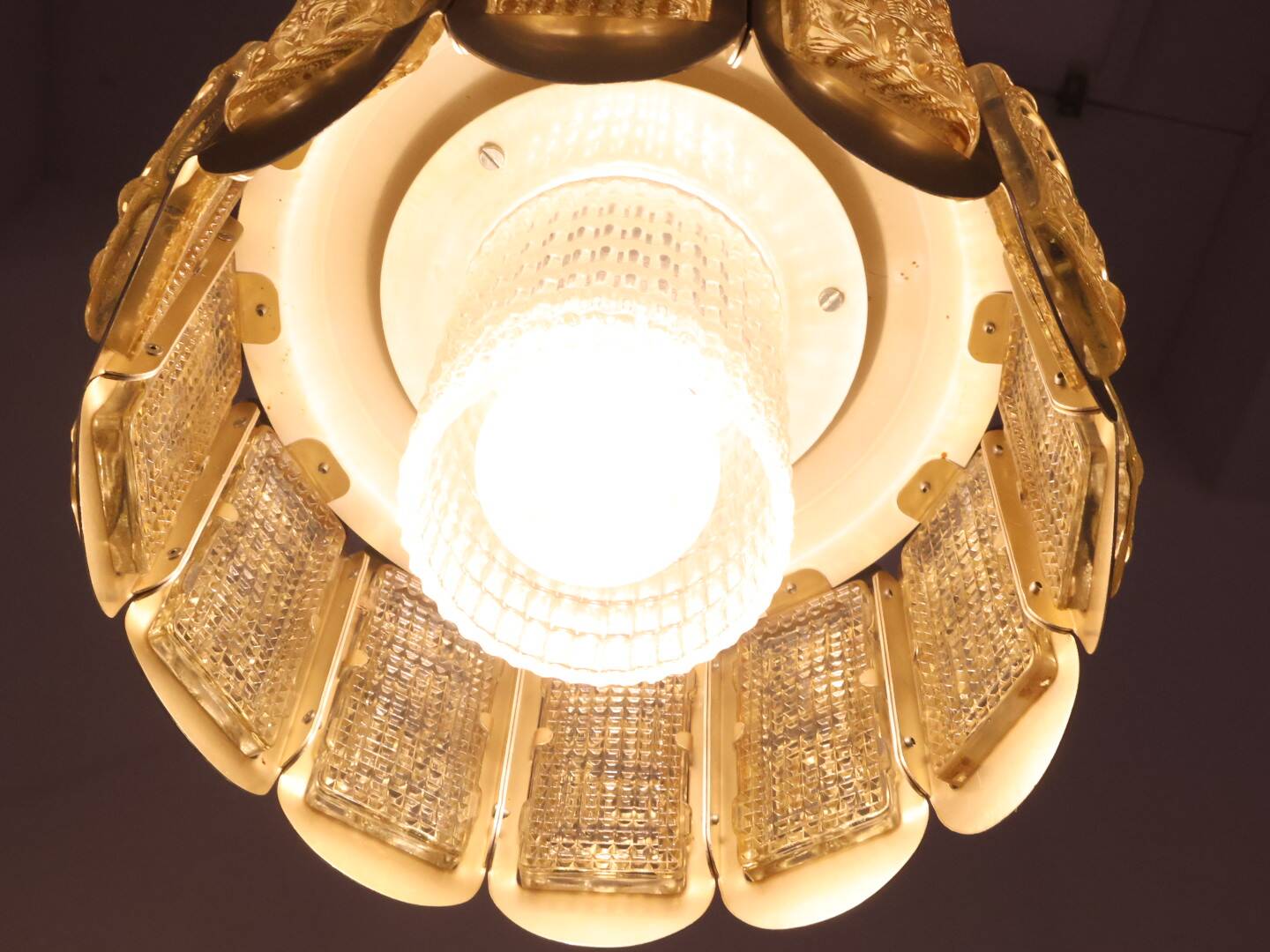 Vintage set hanglampen Vitrika Denmark