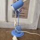 Space Age lamp in blue metal – 70s