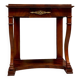 Console in flamed mahogany from empire 19th century