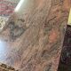 Table basse vintage en granit des années 80
