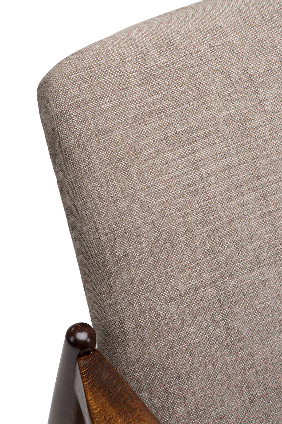 GFM 64 armchair / dark beige from 1960