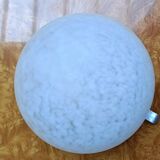 Opaline hemispherical wall light, ceiling light