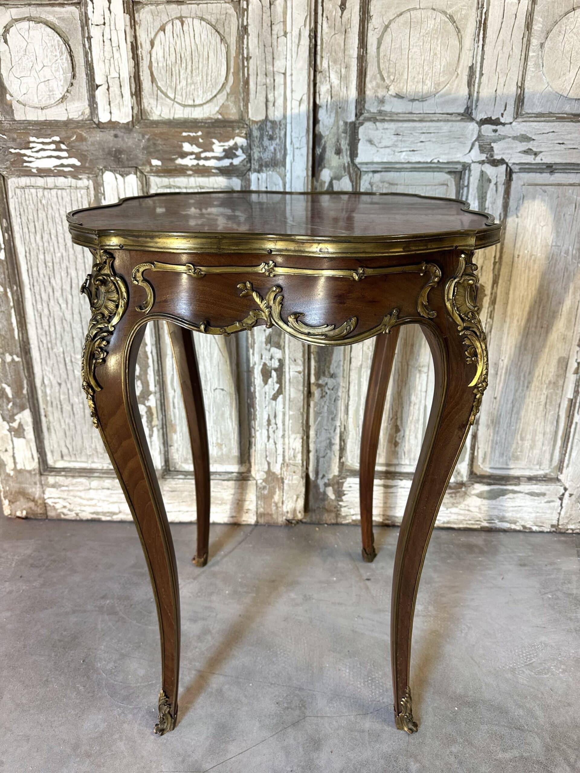 Napoleon III table from the late 19th century.