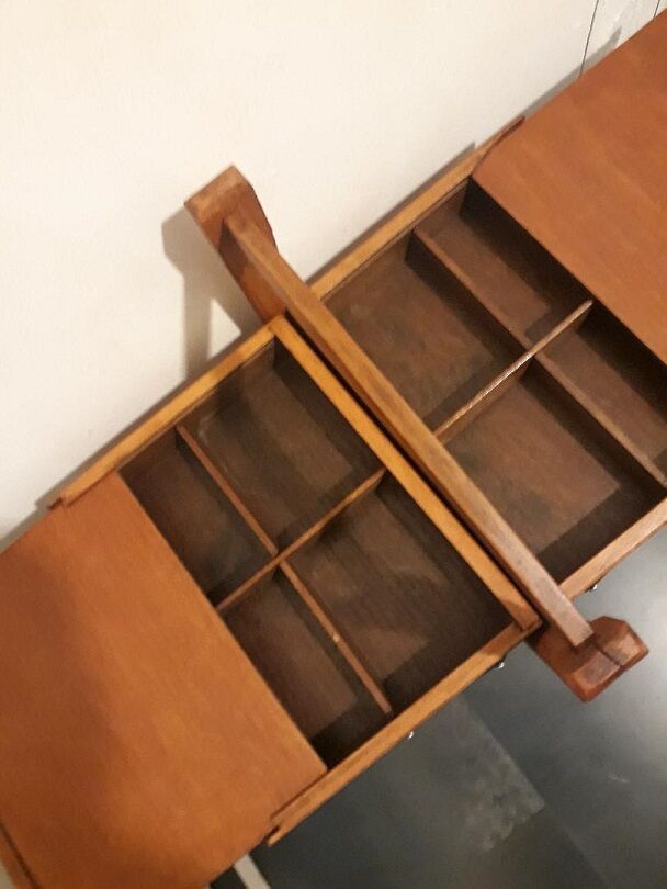 Former scandinavian style sewing basket