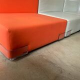 3 modular Plastics armchairs by Piero Lissoni for Kartell, 1970