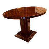 Table basse/ Guéridon Art déco acajou