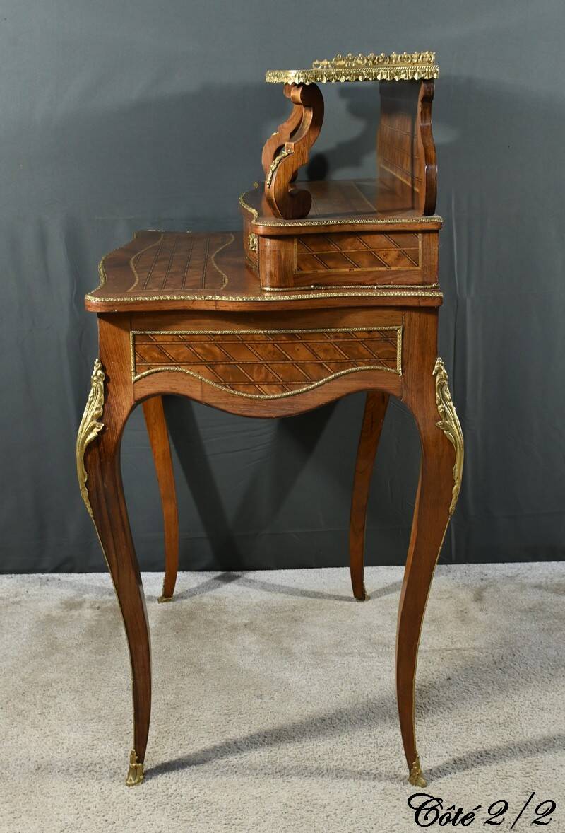 Rosewood Stepped Desk – Part 2, 19th Century