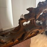 Antique gilded mirror
