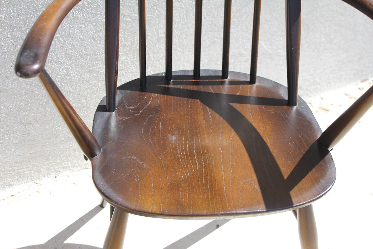 Pair of Ercol chairs model Windsor Quaker