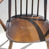 Pair of Ercol chairs model Windsor Quaker