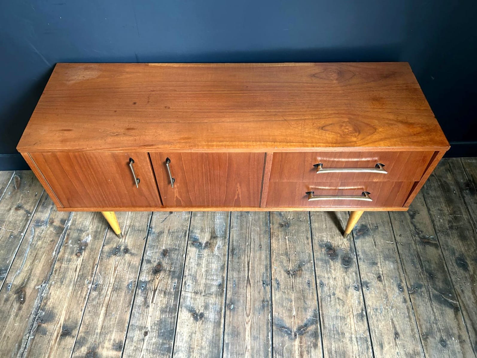 Vintage enfilade, antique TV cabinet.