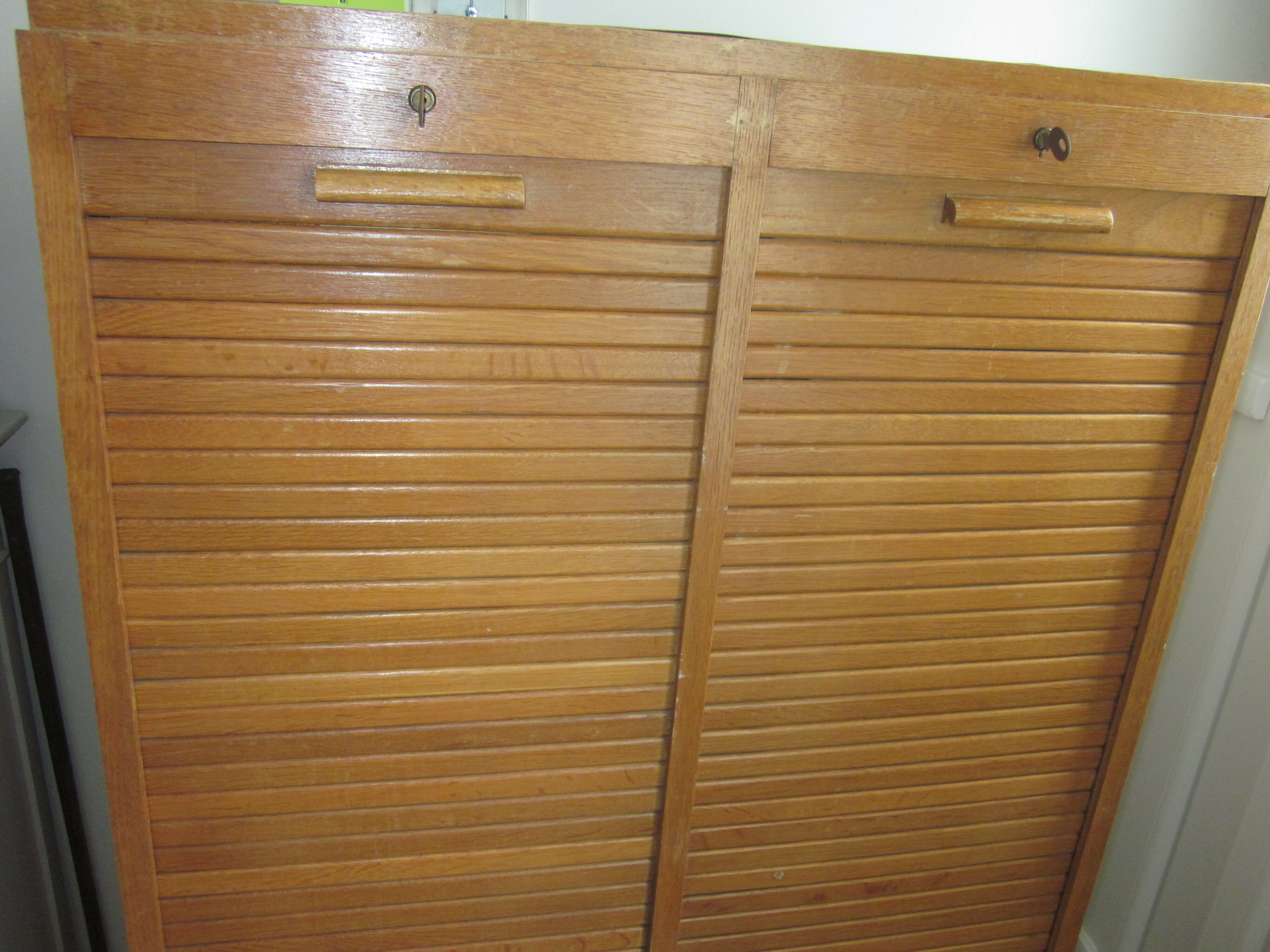 Double curtain binder from the 60s