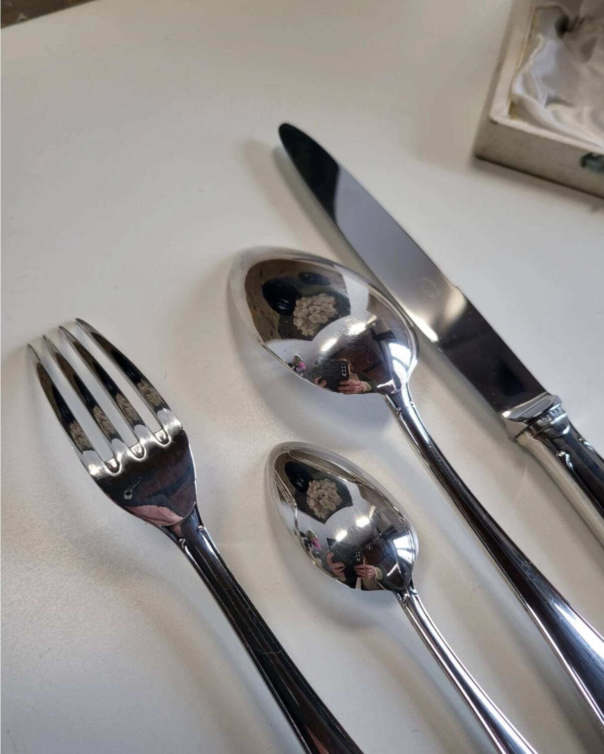 4-Piece Flatware Set, Liberty Silver-Plated Metal