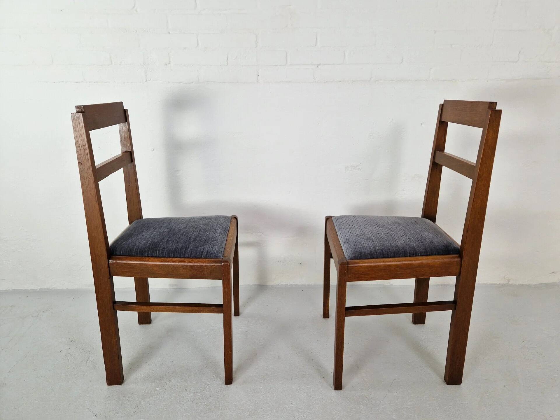 Pair of Art Deco side chairs