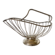 Silver metal bottle holder