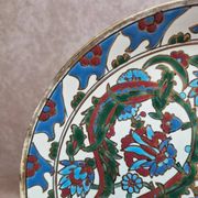 Vintage decorative plate Nassos Rodos-Hellas hand-painted
