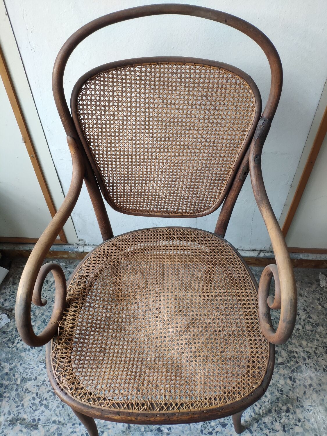Thonet armchair nr 12 from 1861 ca