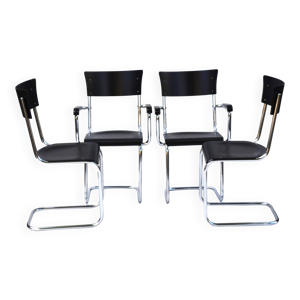 Ensemble de 4 chaises - mart stam