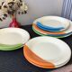 Plates Geneviève Lethu vintage modernist