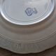 Pair of flat plates Terre de Fer "Régence" Saint-Amand & Hamage
