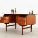 Teak desk, Danish design, 1970s, production: Denmark