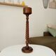 Antique turned wooden ashtray from the 50s/60s