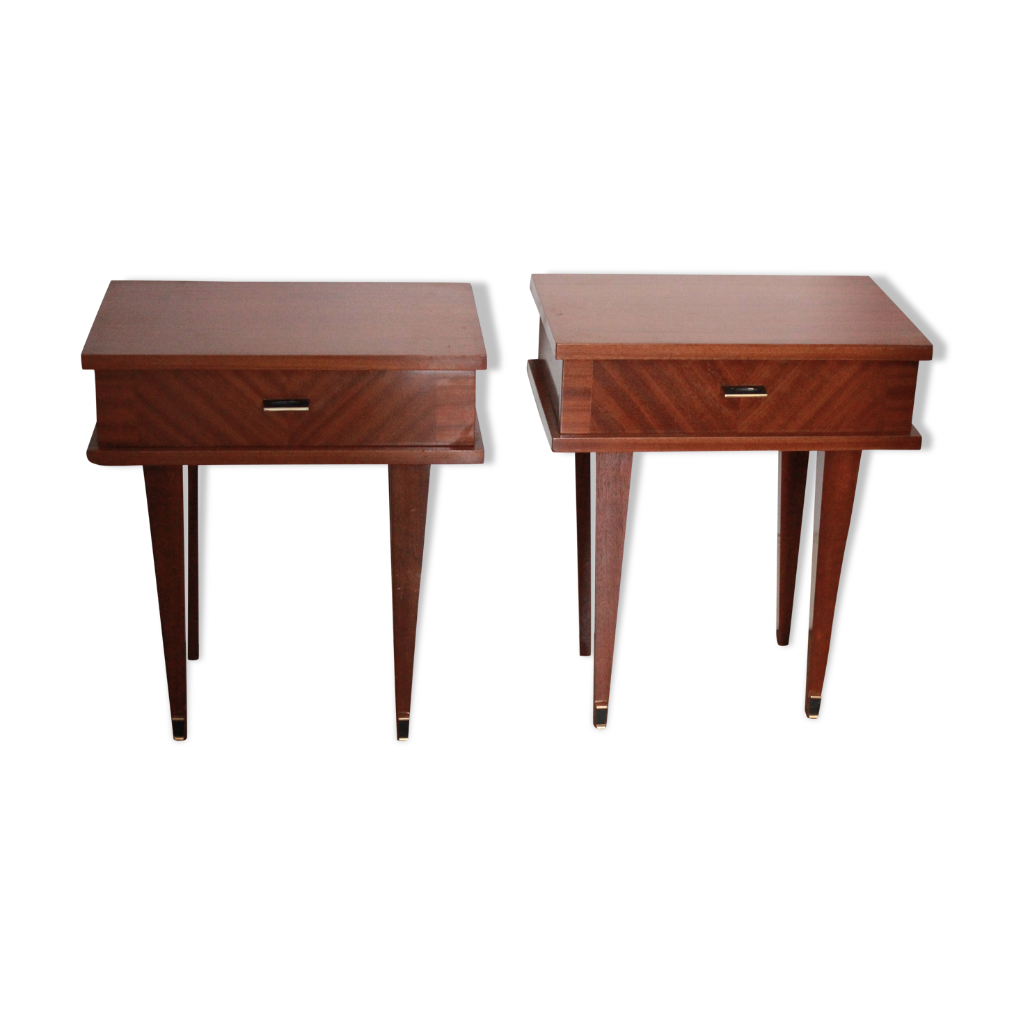 Paire de chevets vintage 1970