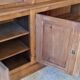 Library in solid cherry wood, Louis Philippe style.