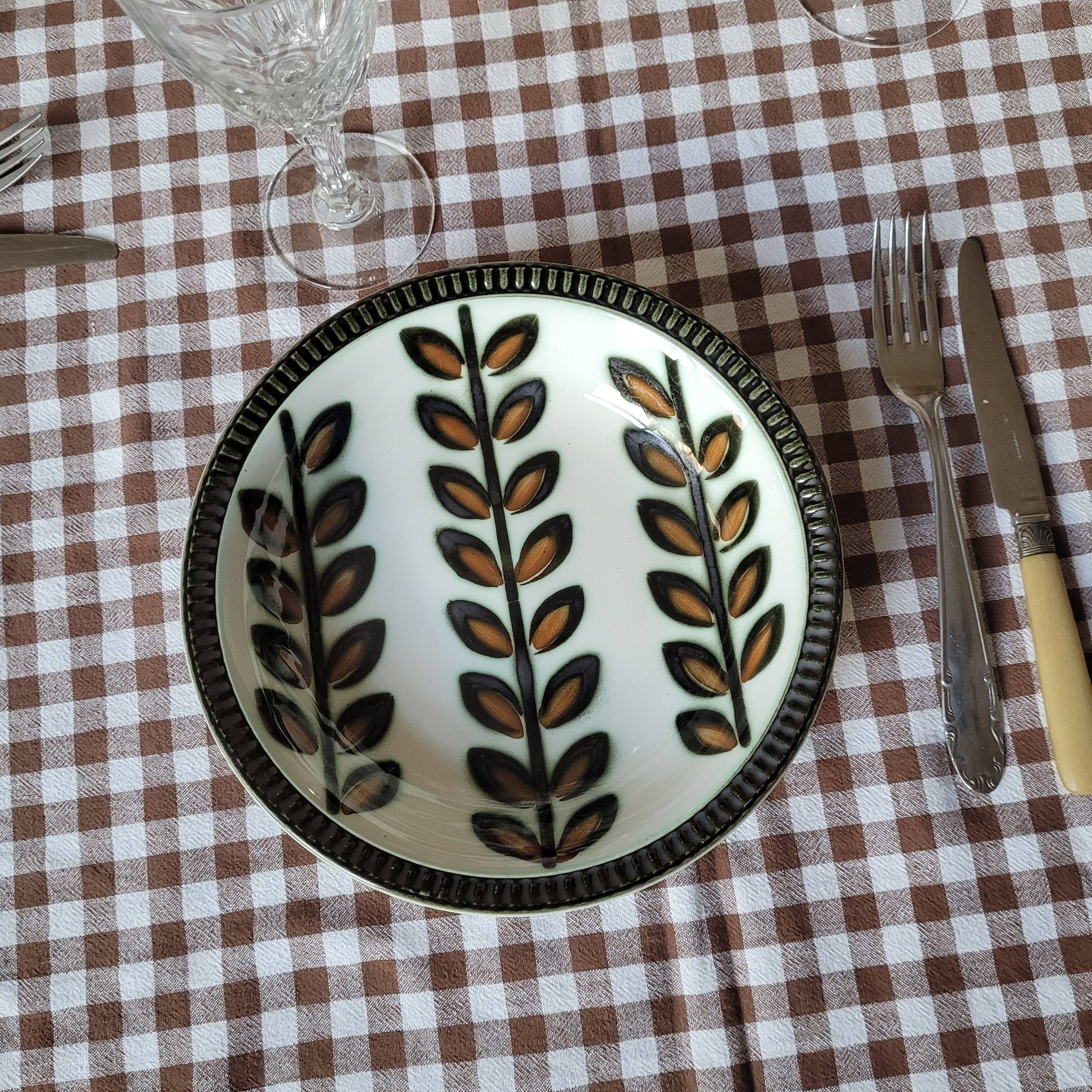 La Redoute x Selency set of 4 Rambouillet soup plates