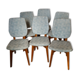 Lot of 6 vintage chairs