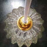 Geometric glass pendant light