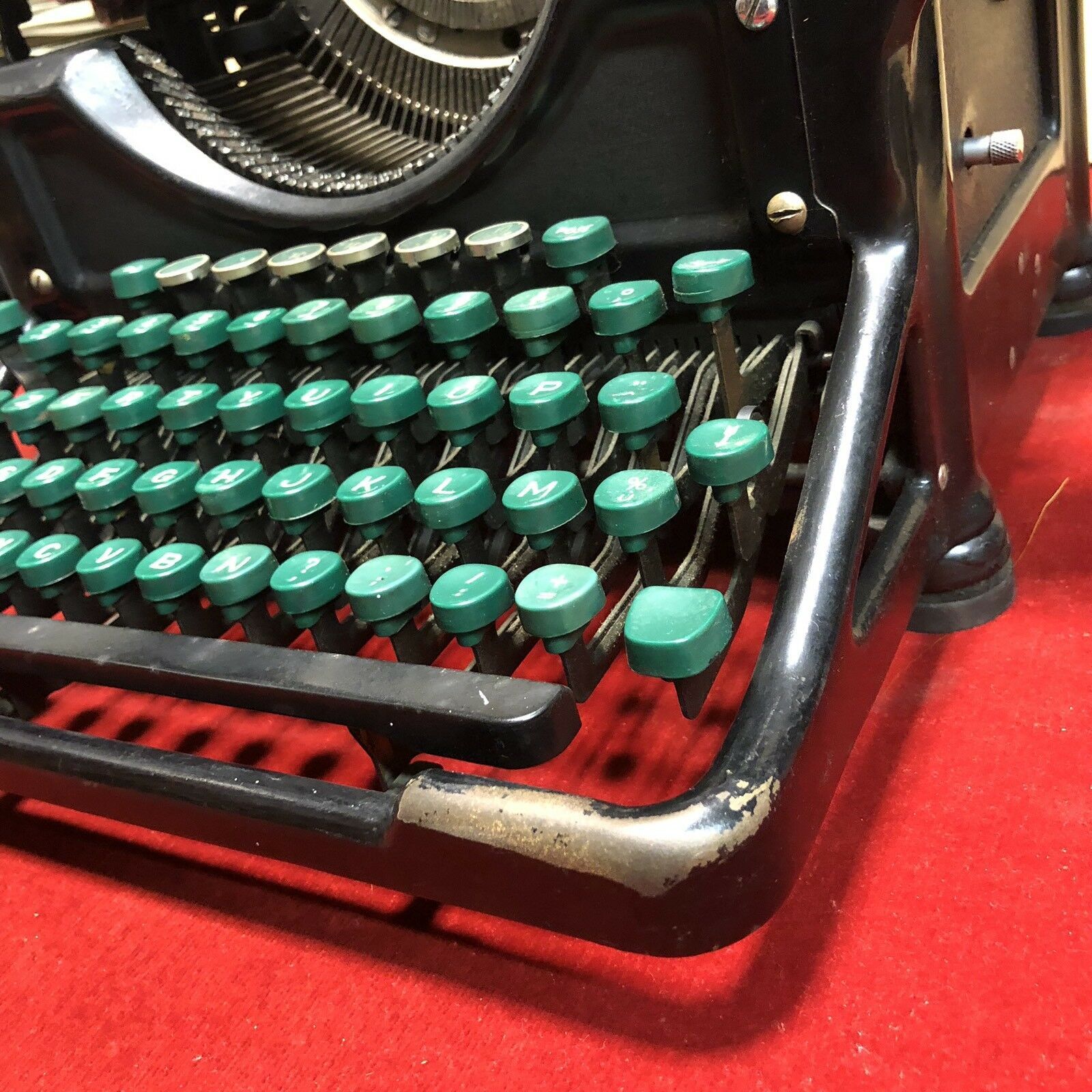 Machine à écrire ancienne underwood 12 Typewritter vintage collection Selency