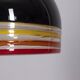 Lampe pendante en verre murano des années 1970 conçue par r pamio et r toso pour leucos