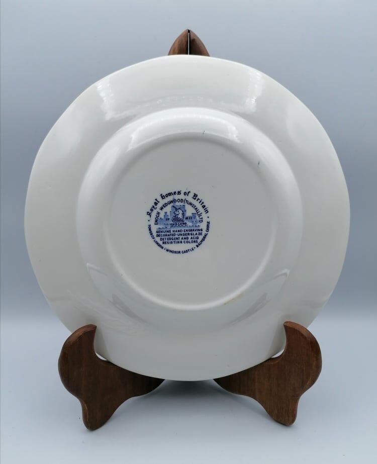 English porcelain plates