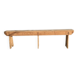 Rustic wooden bench
