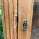Vintage glazed Parisian wardrobe