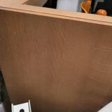 Solid oak dining table