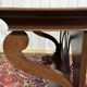 Louis Philippe console in teak from the 1950s - Indonesian craftsmanship.