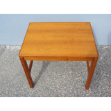 Scandinavian teak bedside side table